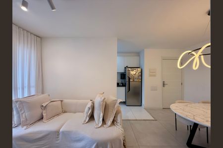 Sala de apartamento para alugar com 2 quartos, 68m² em Jardim Caravelas, São Paulo