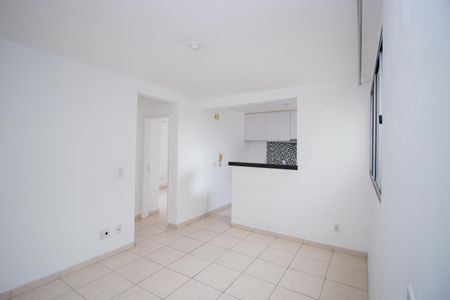 Sala de apartamento à venda com 2 quartos, 46m² em Alvorada, Contagem