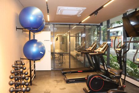 Studio para alugar com 27m², 1 quarto e sem vagaAcademia