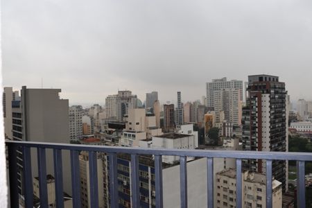 Studio para alugar com 27m², 1 quarto e sem vagaVaranda