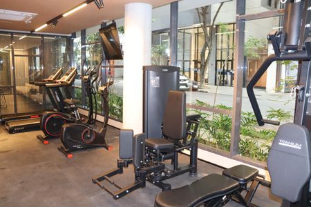 Studio para alugar com 27m², 1 quarto e sem vagaAcademia