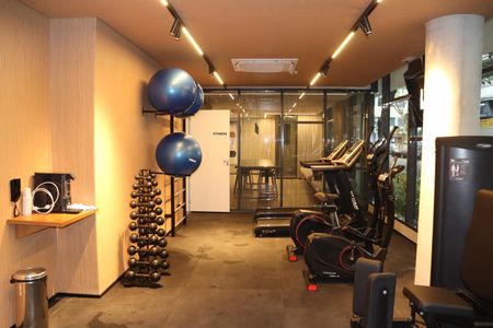 Studio para alugar com 27m², 1 quarto e sem vagaAcademia