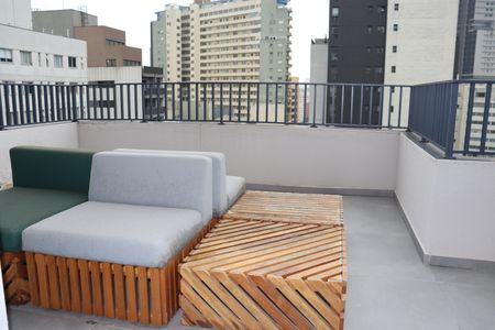 Studio para alugar com 27m², 1 quarto e sem vagaTerraço