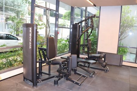 Studio para alugar com 27m², 1 quarto e sem vagaAcademia