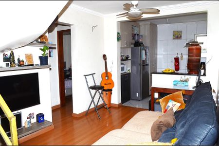 Sala de apartamento à venda com 2 quartos, 83m² em Dom Silverio, Belo Horizonte