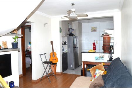 Sala de apartamento à venda com 2 quartos, 83m² em Dom Silverio, Belo Horizonte