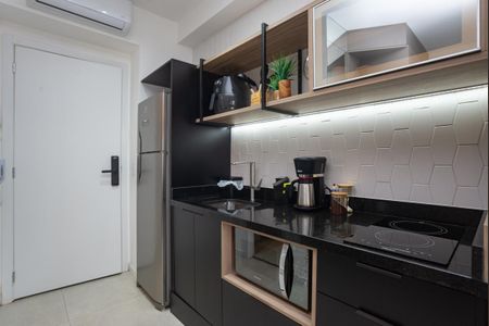 Apartamento para alugar com 25m², 1 quarto e sem vagaCozinha Americana