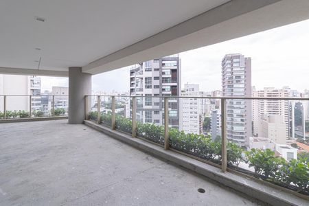 Varanda gourmet de apartamento à venda com 3 quartos, 219m² em Indianópolis, São Paulo