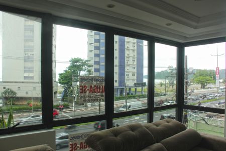 Vista da Sala de apartamento para alugar com 2 quartos, 120m² em José Menino, Santos