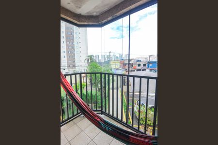 Varanda da Sala de apartamento para alugar com 2 quartos, 65m² em Jardim Umarizal, São Paulo