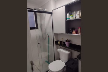 Banheiro de apartamento para alugar com 2 quartos, 54m² em Jardim Pagliato, Sorocaba