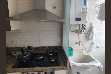 Cozinha de apartamento para alugar com 3 quartos, 75m² em Tijuca, Rio de Janeiro