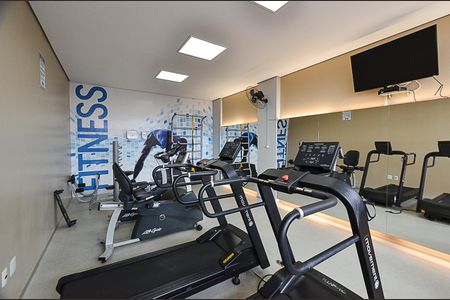 Apartamento à venda com 136m², 2 quartos e 2 vagas Apartamento à venda com 136m², 2 quartos e 2 vagasÁrea comum - Academia