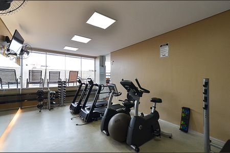 Apartamento à venda com 136m², 2 quartos e 2 vagas Apartamento à venda com 136m², 2 quartos e 2 vagasÁrea comum - Academia