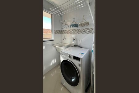 Área de Serviço de apartamento para alugar com 1 quarto, 27m² em Vila Isolina Mazzei, São Paulo