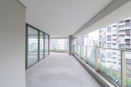 Varanda gourmet de apartamento à venda com 3 quartos, 220m² em Indianópolis, São Paulo