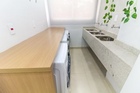 Apartamento para alugar com 35m², 2 quartos e sem vagaLavanderia