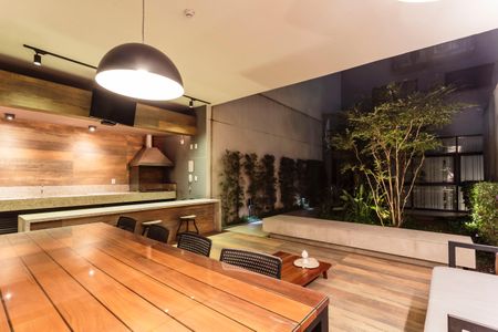 Studio para alugar com 25m², 1 quarto e sem vaga Studio para alugar com 25m², 1 quarto e sem vagaÁrea comum - Churrasqueira