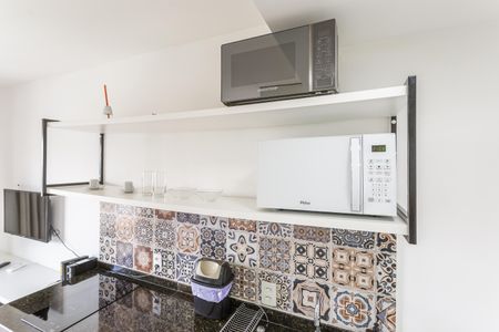 Studio para alugar com 25m², 1 quarto e sem vaga Studio para alugar com 25m², 1 quarto e sem vagaCozinha