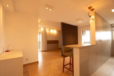 Sala de apartamento para alugar com 1 quarto, 57m² em Jardim America, Sorocaba