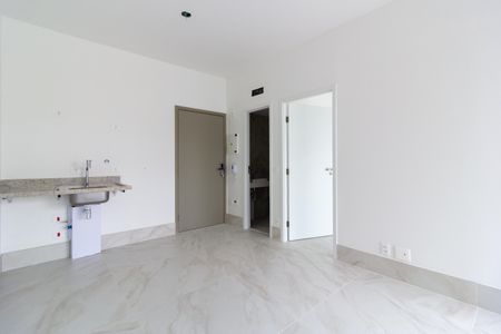 Sala/Cozinha de apartamento à venda com 1 quarto, 41m² em Jardim Paulista, São Paulo