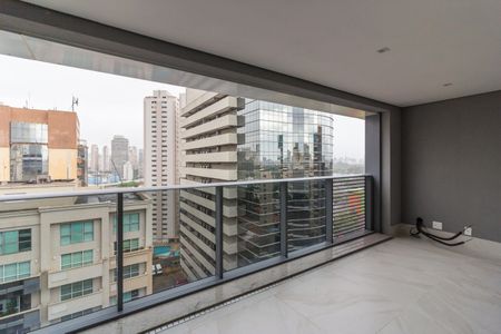 Vista/Varanda de apartamento à venda com 1 quarto, 41m² em Jardim Paulista, São Paulo