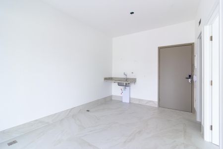 Sala/Cozinha de apartamento à venda com 1 quarto, 41m² em Jardim Paulista, São Paulo