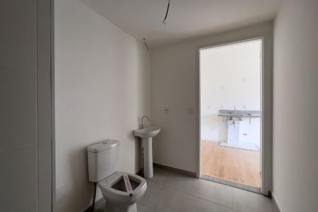 Banheiro de kitnet/studio à venda com 1 quarto, 28m² em Liberdade, São Paulo