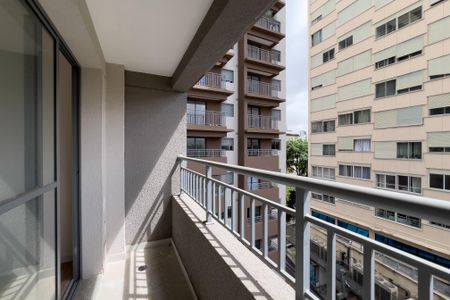 Varanda Studio de apartamento para alugar com 1 quarto, 28m² em Liberdade, São Paulo