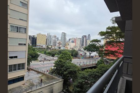 Apartamento para alugar com 28m², 1 quarto e sem vaga Apartamento para alugar com 28m², 1 quarto e sem vagaVaranda