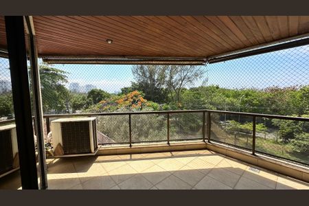 Varanda de apartamento à venda com 3 quartos, 198m² em Recreio dos Bandeirantes, Rio de Janeiro
