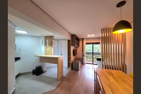 Sala de apartamento para alugar com 1 quarto, 50m² em Vila Nova Conceição, São Paulo