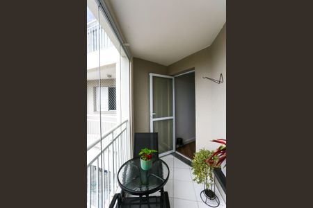 varanda de apartamento à venda com 2 quartos, 52m² em Jardim Monte Alegre, Taboão da Serra