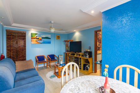 Sala  de apartamento à venda com 2 quartos, 55m² em Bandeiras, Osasco