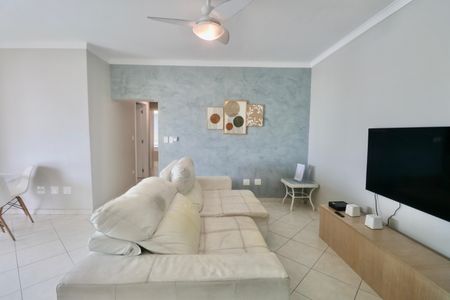 Sala de apartamento para alugar com 3 quartos, 103m² em Jardim Virginia, Guarujá
