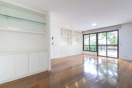 Sala de apartamento para alugar com 2 quartos, 103m² em Indianópolis, São Paulo