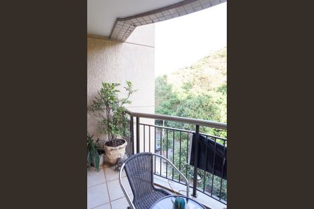 Varanda da Sala de apartamento à venda com 3 quartos, 110m² em Sion, Belo Horizonte