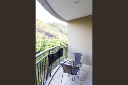 Varanda da Sala de apartamento à venda com 3 quartos, 110m² em Sion, Belo Horizonte