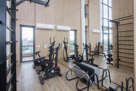 Studio para alugar com 26m², 1 quarto e sem vagaAcademia