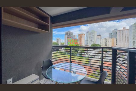 Studio para alugar com 26m², 1 quarto e sem vagaSacada