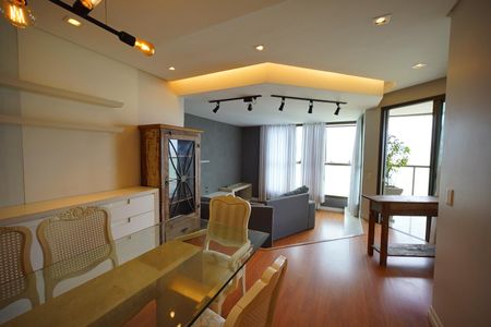 Sala de apartamento para alugar com 3 quartos, 130m² em Coqueiros, Florianópolis