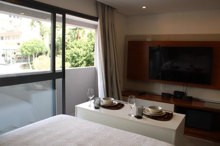 Studio para alugar com 27m², 1 quarto e sem vagaQuarto