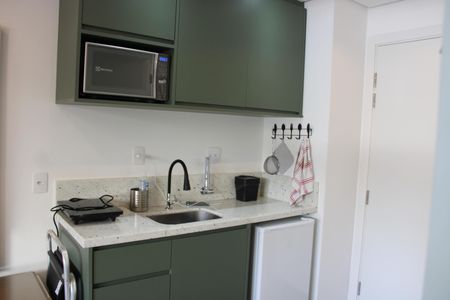 Studio para alugar com 27m², 1 quarto e sem vagaCozinha