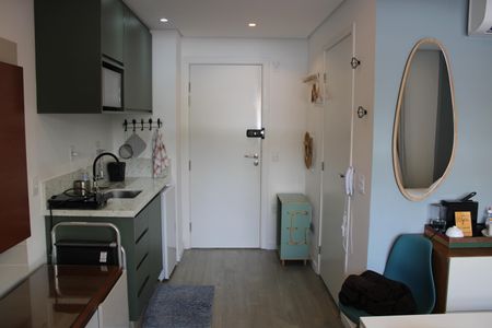 Studio para alugar com 27m², 1 quarto e sem vagaQuarto