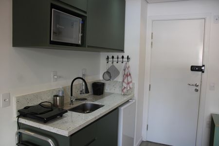 Studio para alugar com 27m², 1 quarto e sem vagaCozinha