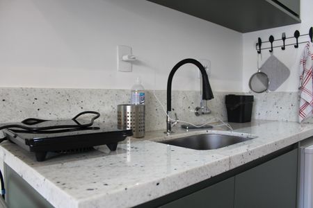 Studio para alugar com 27m², 1 quarto e sem vagaCozinha