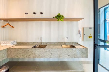 Área comum de kitnet/studio para alugar com 1 quarto, 27m² em Vila Mariana, São Paulo