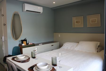 Studio para alugar com 27m², 1 quarto e sem vagaQuarto