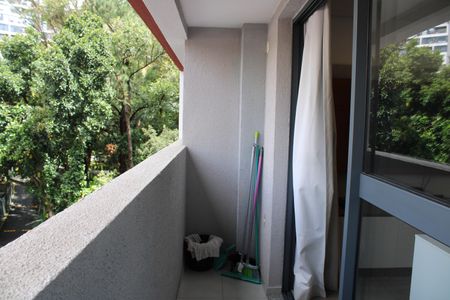 Studio para alugar com 27m², 1 quarto e sem vagaVaranda