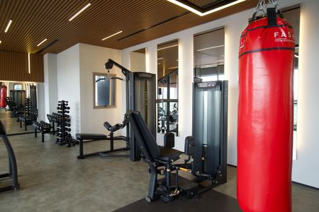 Studio para alugar com 21m², 1 quarto e sem vagaÁrea comum -  Academia